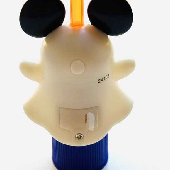 3500 DISNEY LE DISNEY PARKS MICKEY GHOST LIGHT UP BOTTLE TOPPER WITH STRAW - Picture 3 of 4
